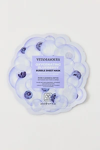 Vitamasques Oxygenating Blueberry Bubble Sheet Mask