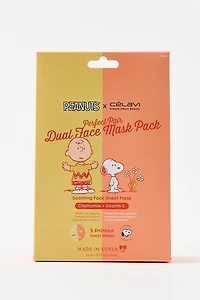 Célavi X Peanuts Perfect Pair Dual Face Mask 5-Pack