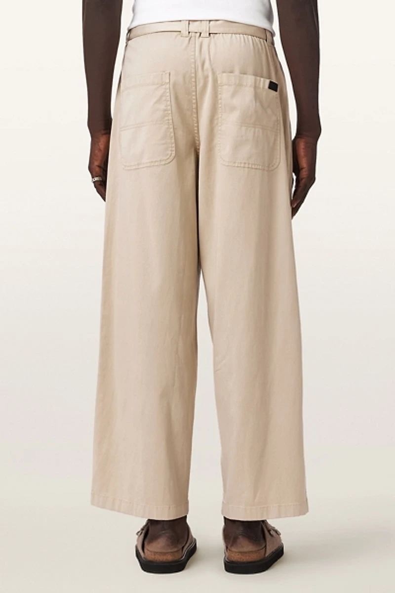 AllSaints Aldford Wide Leg Trouser Pants