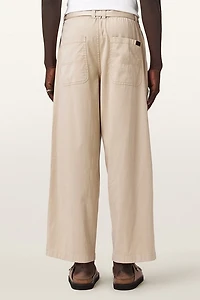 AllSaints Aldford Wide Leg Trouser Pants