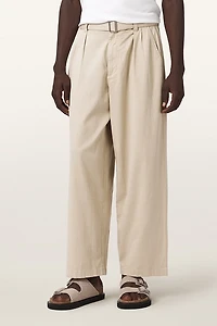 AllSaints Aldford Wide Leg Trouser Pants
