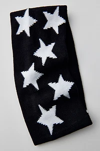 Seeing Stars Knit Wide Headwrap Headband