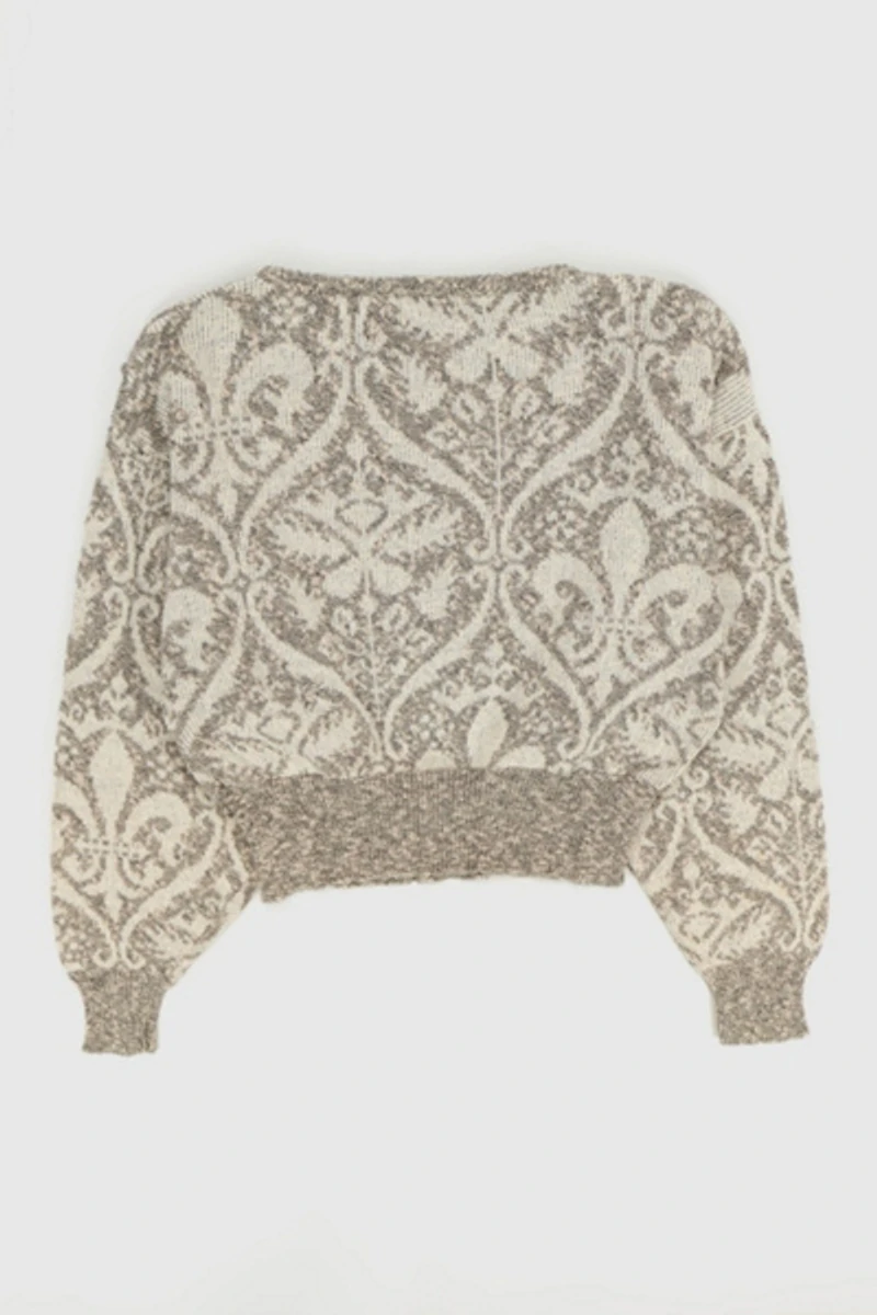 Vintage Cropped Sweater