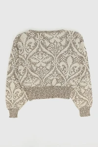 Vintage Cropped Sweater