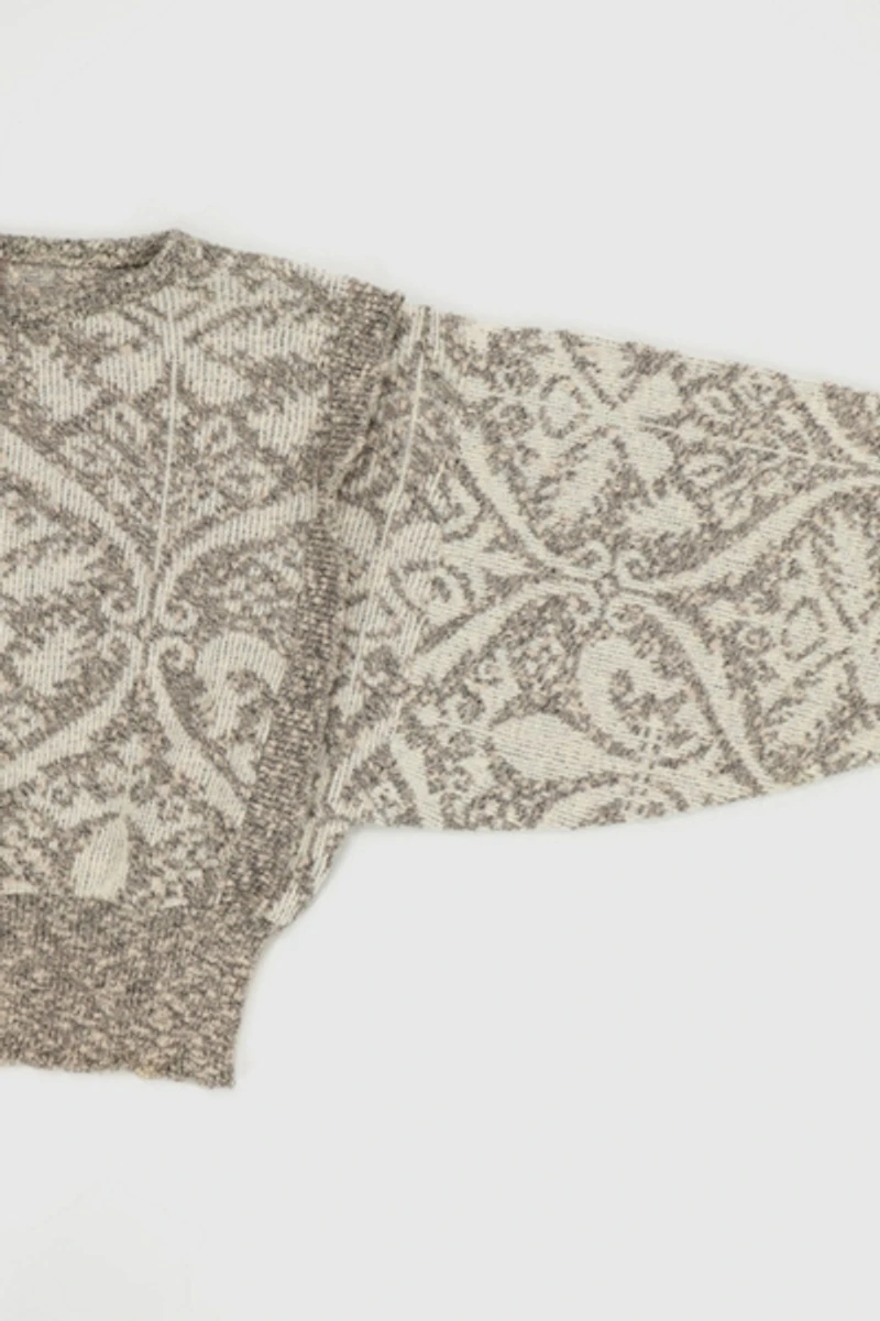 Vintage Cropped Sweater