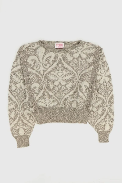 Vintage Cropped Sweater