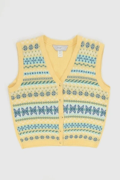 Vintage Cardigan Sweater Vest