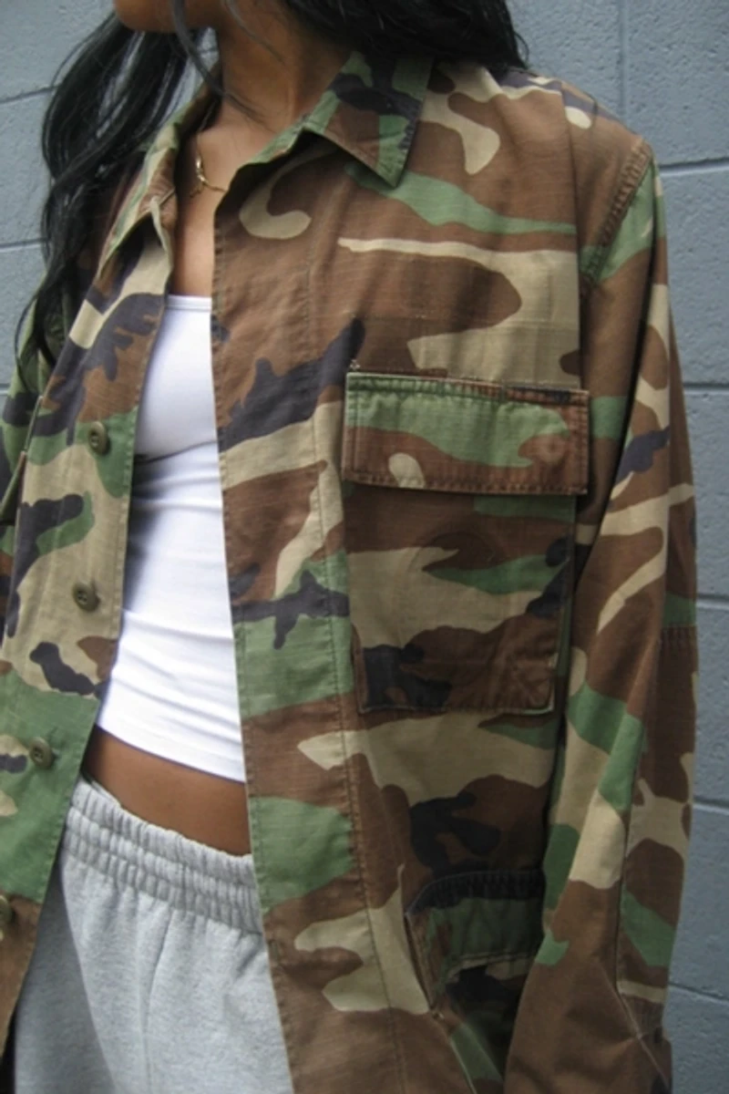 Vintage Camo Shirt