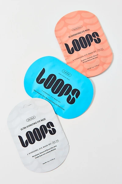 Loops Beauty Bright Eyes Hydrogel Eye Mask Set