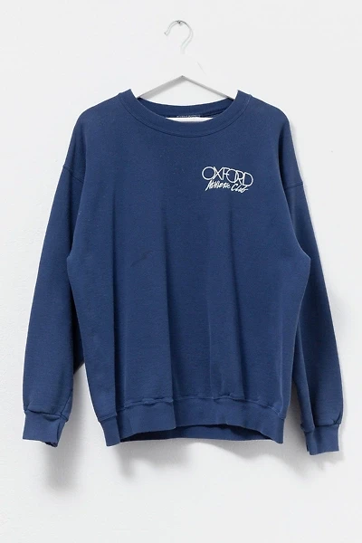 Vintage 1990s Distressed Oxford Athletic Club Heavyweight Graphic Sweatshirt