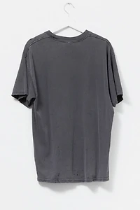 Vintage Y2K Distressed Teen Idols Black Graphic Band T-Shirt