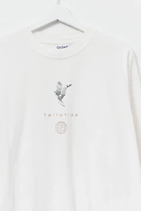 Vintage Y2K Distressed Snowboard Graphic T-Shirt
