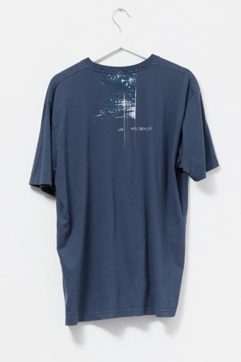 Vintage Y2K Nine Inch Nails With Teeth Tour Band T-Shirt