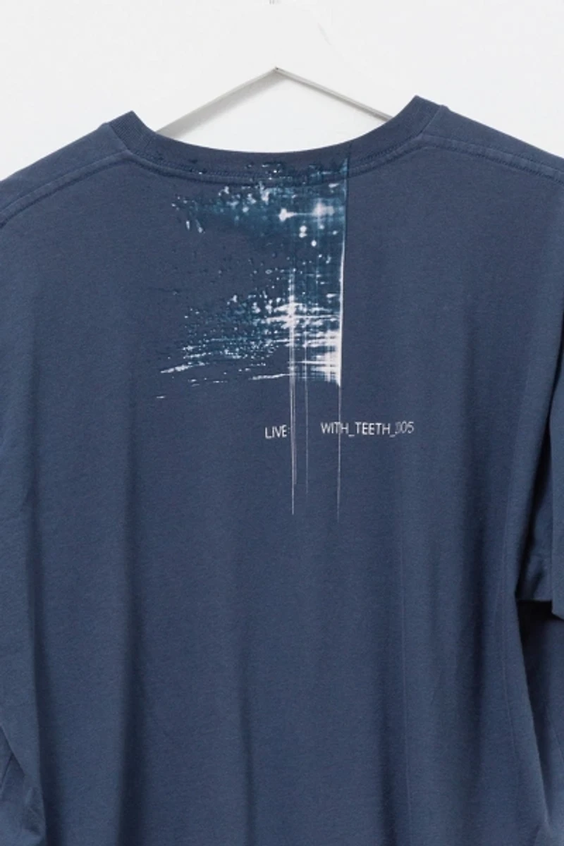 Vintage Y2K Nine Inch Nails With Teeth Tour Band T-Shirt