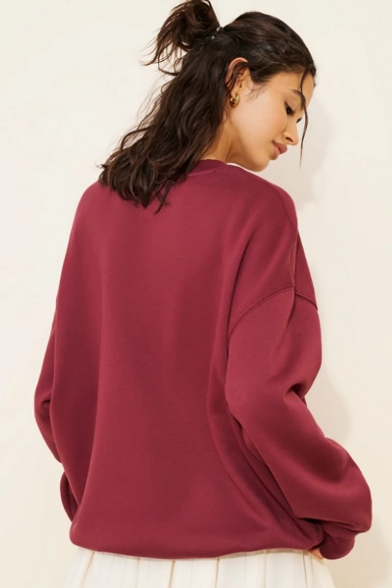 Hype and Vice Virginia Tech Offside Crewneck Sweatshirt