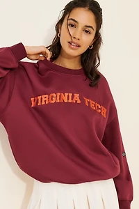 Hype and Vice Virginia Tech Offside Crewneck Sweatshirt