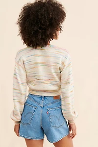 BB Dakota Space Dye Cropped Cardigan