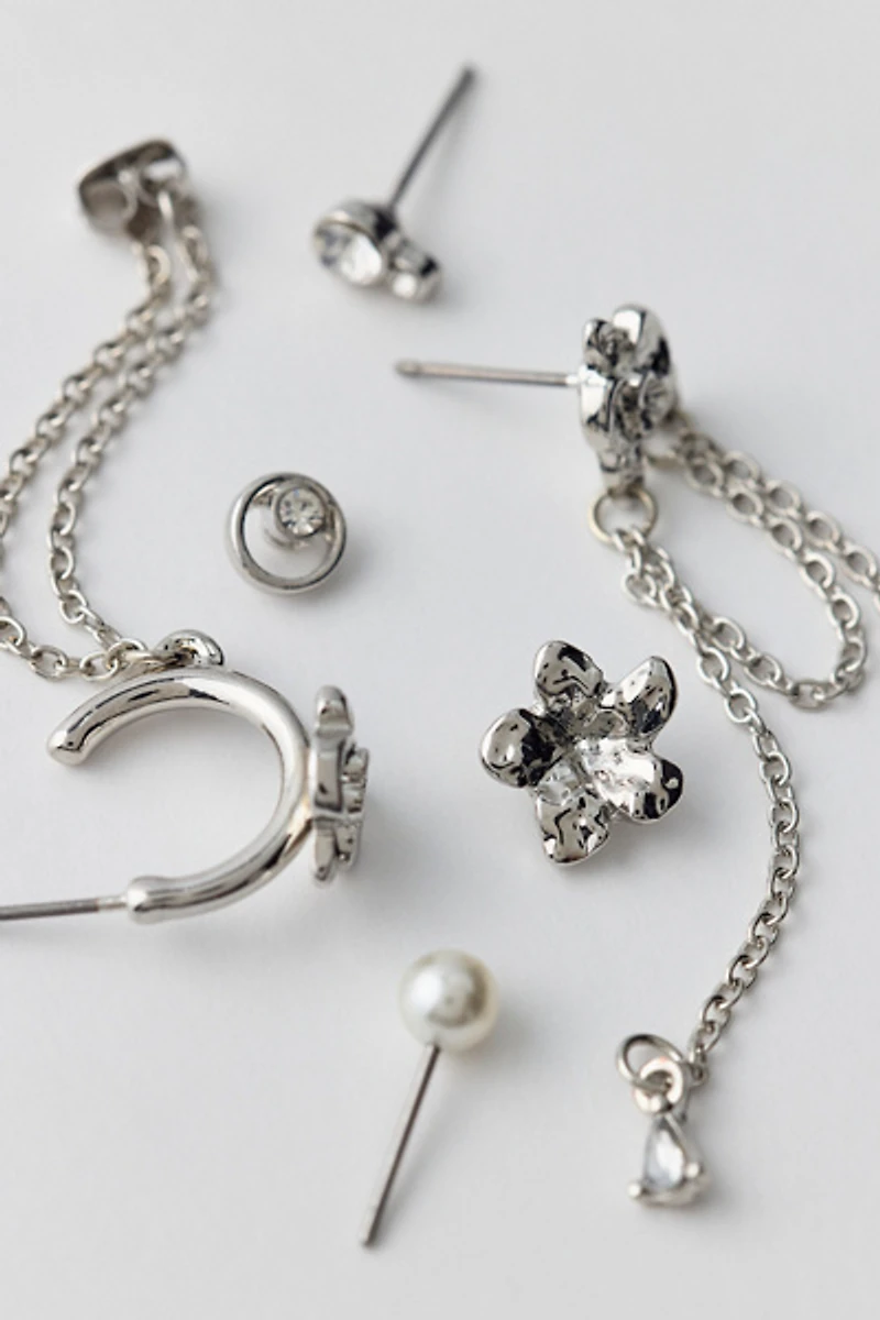 Lotus Multi Earrings Set