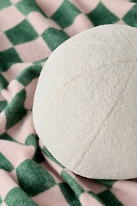 TOV Furniture Boba Vegan Shearling Ball Throw Pillow