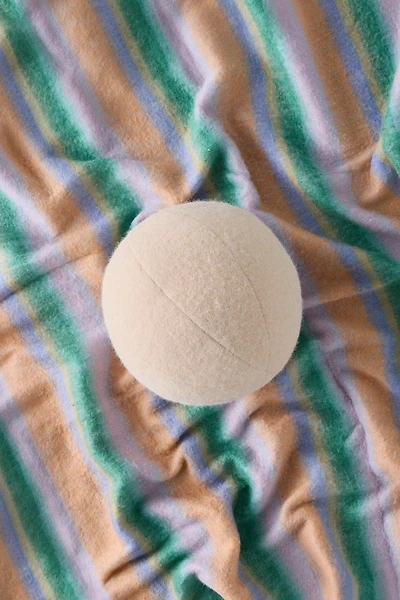 TOV Furniture Boba Long Faux Mohair Ball Throw Pillow