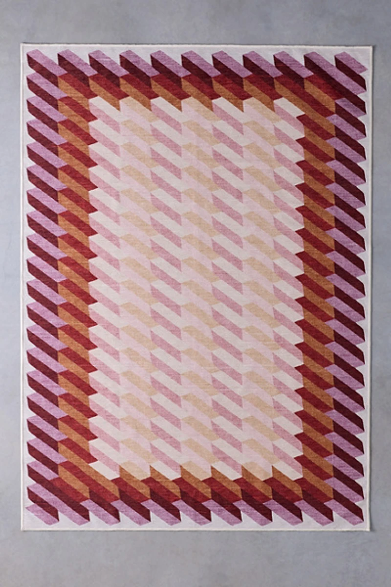 Ruggable Vic Geometric Washable Rug
