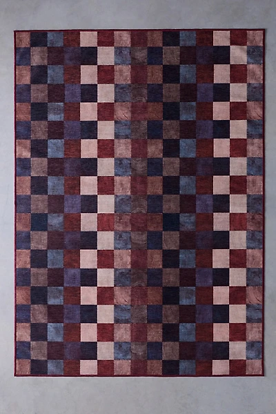 Ruggable Blaise Checkered Washable Rug