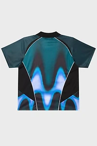 OBEY Blurred Soccer Jersey Top