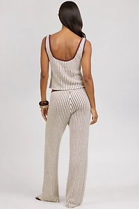Onia Crochet Knit Drawstring Pant