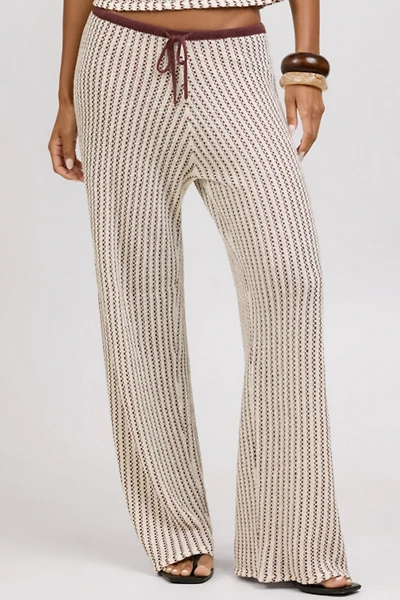 Onia Crochet Knit Drawstring Pant