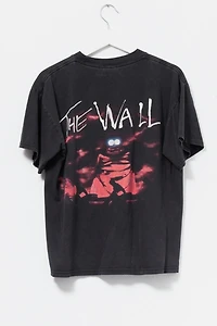 Vintage 1990s Distressed Pink Floyd The Wall Graphic Band T-Shirt