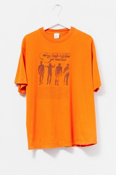 Vintage 1990s Distressed Clockwork Orange Movie Graphic T-Shirt