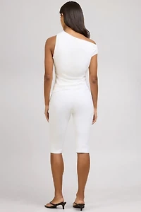 Onia Cold Shoulder Asymmetrical Top