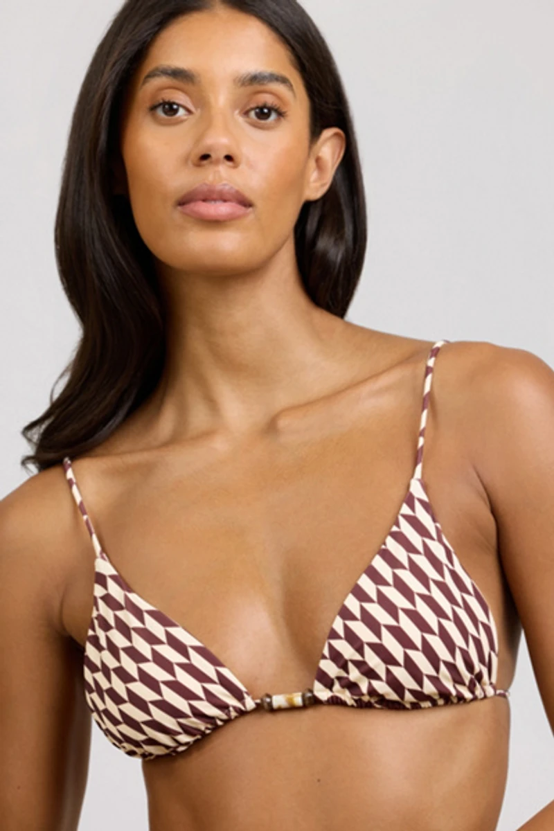Onia Beaded Jolie Bikini Top