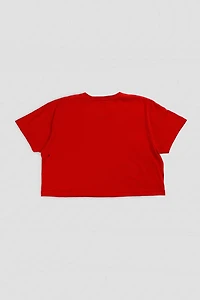 Frankie Collective Rework Crop USA Soccer Tee