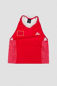 Frankie Collective Rework China Soccer Jersey Halter Top