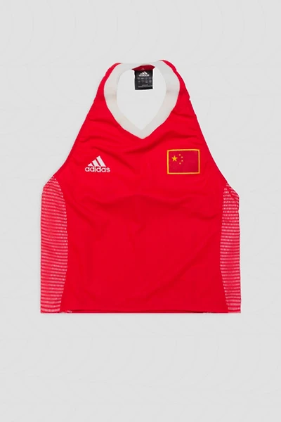 Frankie Collective Rework China Soccer Jersey Halter Top