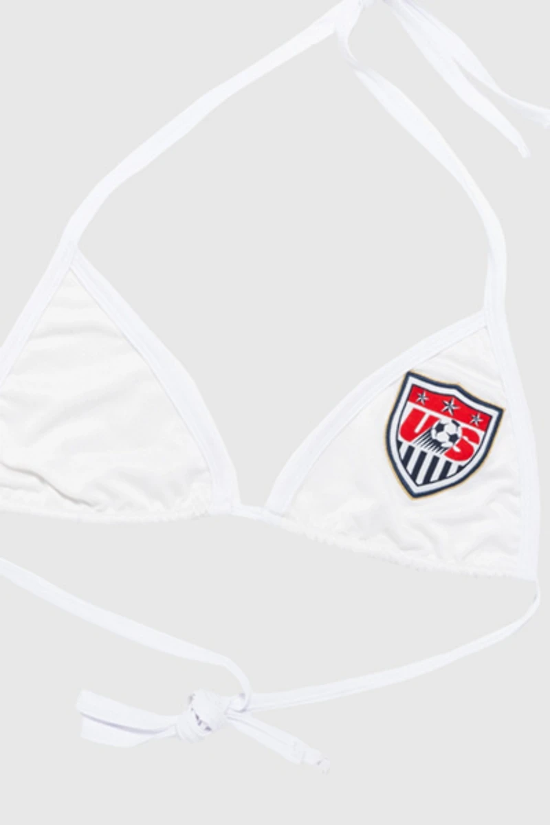Frankie Collective Rework USA Soccer Jersey Triangle Top