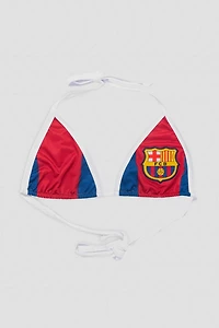 Frankie Collective Rework Barcelona Soccer Jersey Triangle Top