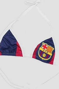 Frankie Collective Rework Soccer Jersey Barcelona Triangle Top