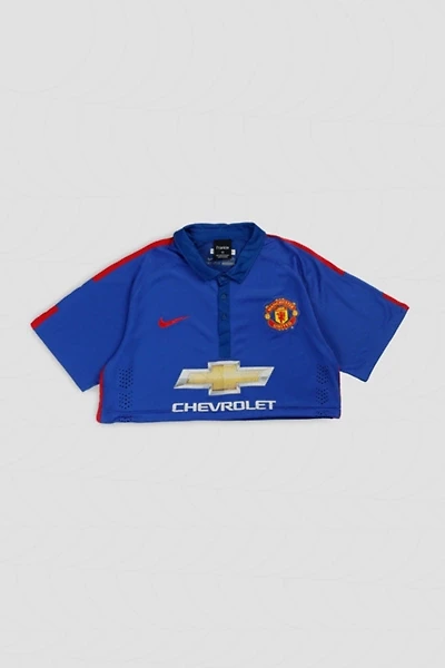 Frankie Collective Rework Crop Manchester Soccer Jersey