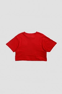 Frankie Collective Rework Crop Manchester Soccer Tee