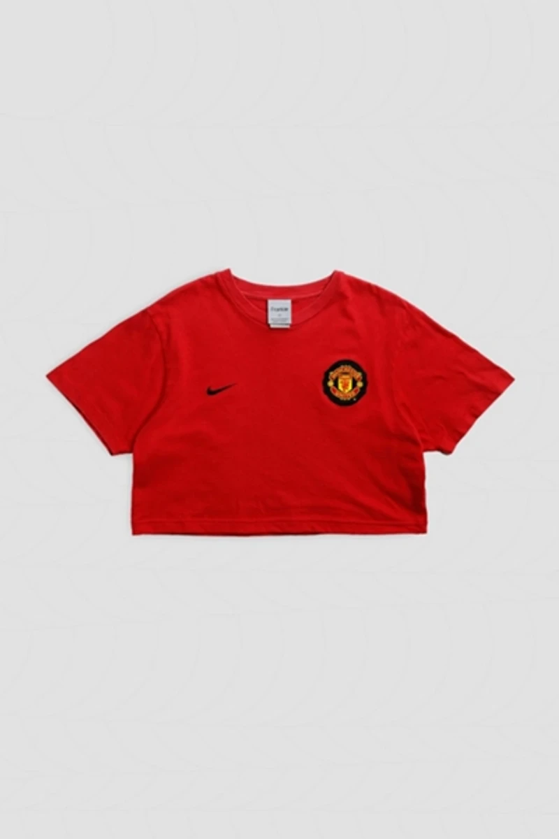 Frankie Collective Rework Crop Manchester Soccer Tee