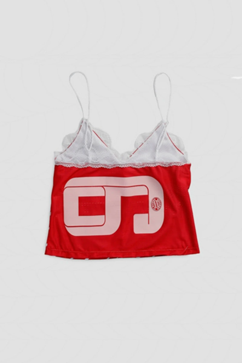 Frankie Collective Rework Munich Soccer Jersey Lace Tank