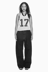 Frankie Collective Rework Guatemala Soccer Jersey Halter Top