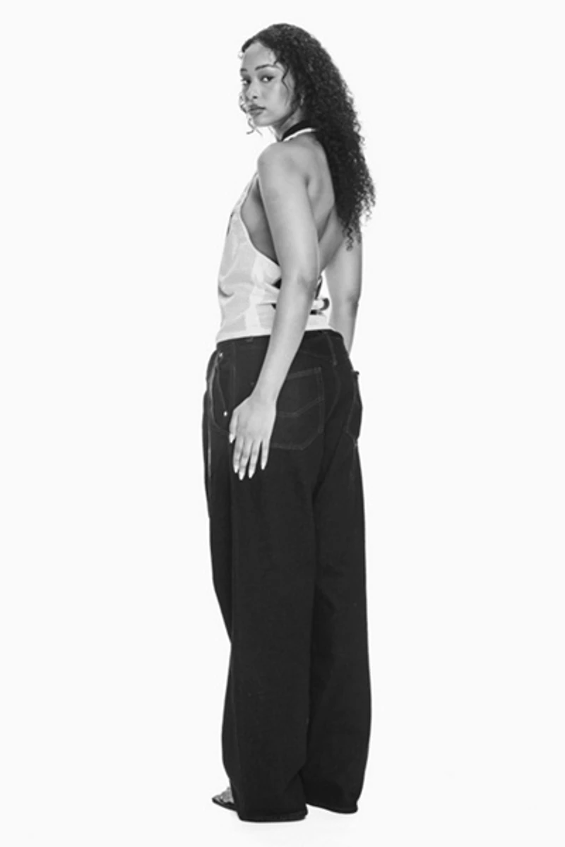 Frankie Collective Rework Guatemala Soccer Jersey Halter Top