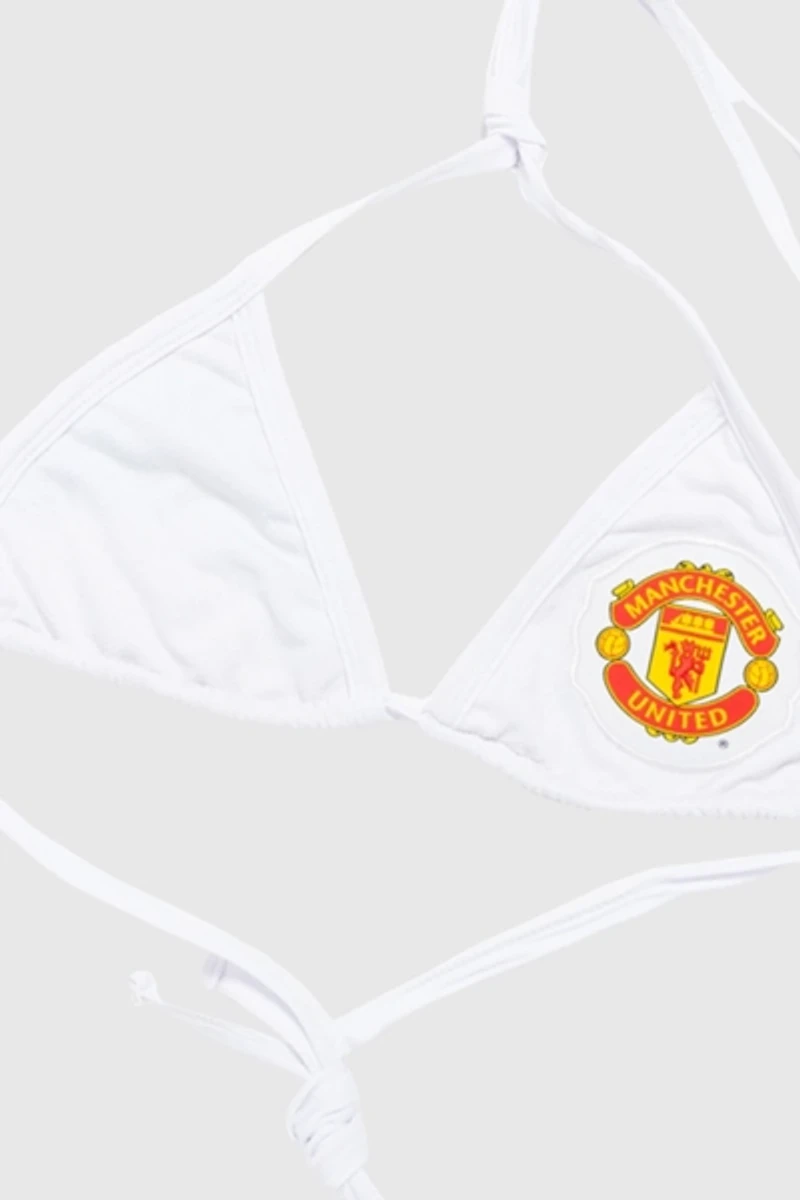 Frankie Collective Rework Manchester United Soccer Jersey Triangle Top