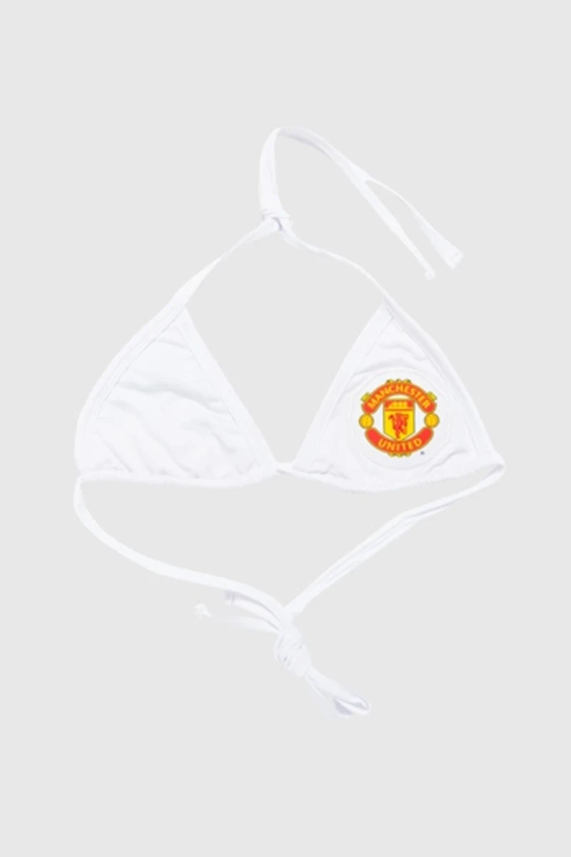 Frankie Collective Rework Manchester United Soccer Jersey Triangle Top