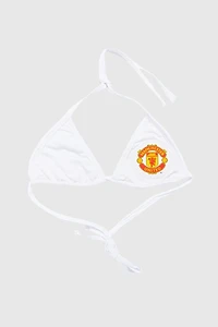 Frankie Collective Rework Manchester United Soccer Jersey Triangle Top
