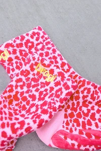 Brogi Yoga Animal Print Grip Pilates Socks