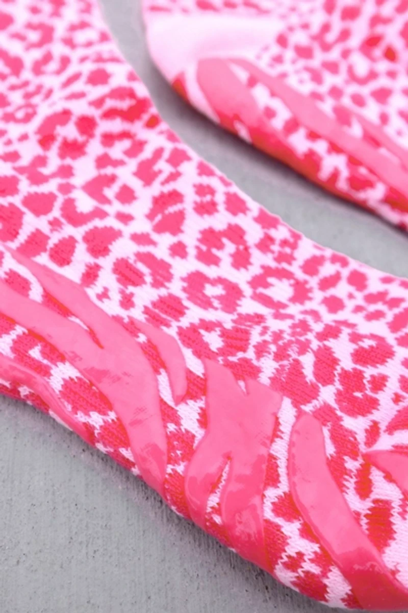 Brogi Yoga Animal Print Grip Pilates Socks